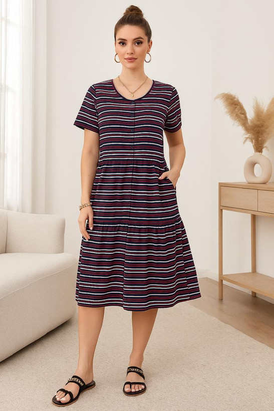 alt="ساحلی زنانه H&M نخ پنبه آستین کوتاه کد 044"