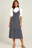 alt="پیراهن ساحلی زنانه H&M بند باریک کد 045"