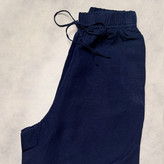 alt="شلوار زنانه لینن فول بگ H&M کد 049"