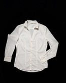 alt="شومیز سفید زنانه نخی H&M کد 058"