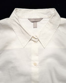 alt="شومیز سفید زنانه نخی H&M کد 058"