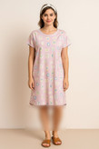 alt="تونیک فانتزی زنانه H&M مدل یقه گرد تا روی زانو کد 043"