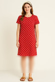 alt="تونیک فانتزی زنانه H&M مدل یقه گرد تا روی زانو کد 043"