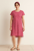 alt="تونیک فانتزی زنانه H&M مدل یقه گرد تا روی زانو کد 043"