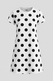 alt="تونیک فانتزی زنانه H&M مدل یقه گرد تا روی زانو کد 043"