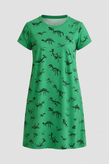 alt="تونیک فانتزی زنانه H&M مدل یقه گرد تا روی زانو کد 043"