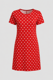 alt="تونیک فانتزی زنانه H&M مدل یقه گرد تا روی زانو کد 043"