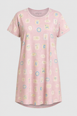 alt="تونیک فانتزی زنانه H&M مدل یقه گرد تا روی زانو کد 043"